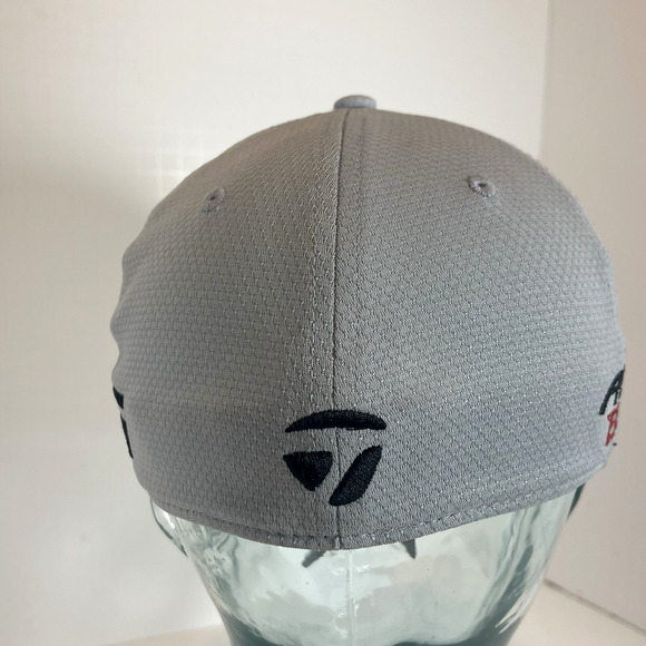 TaylorMade AeroBurner R15 Hat Gray S/M Flex Fit Fitted Golf Cap New Era - Picture 4 of 8